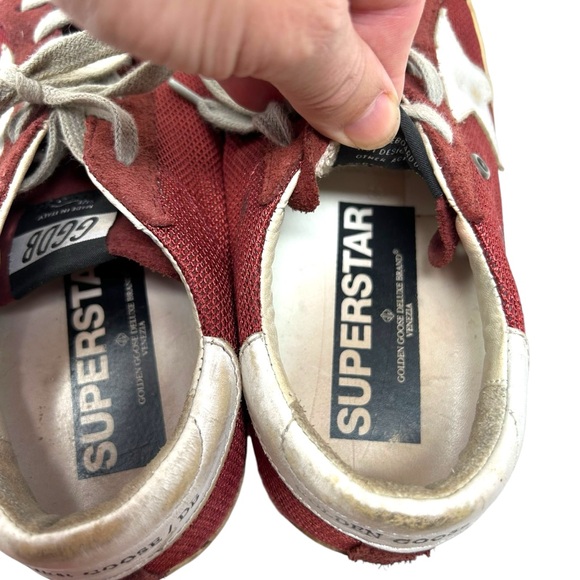 Golden Goose Distressed Sneakers size 38 US 7.5/8 - Picture 10 of 14